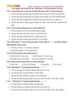 trac nghiem ngu van lop 10 bai khai quat ve van hoc dan gian viet nam