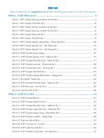 Bộ đề thi thử đại học môn toán