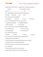 de kiem tra 15 phut mon dia ly lop 10 nam hoc 2017 2018 truong thpt le quy don