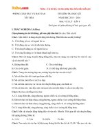 de thi hk1 mon vat ly lop 8 phong gd dt tay hoa phu yen nam hoc 2015 2016