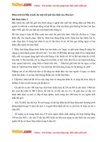 phan tich bai dau tranh cho mot the gioi hoa binh cua mac ket