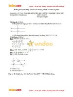 de kiem tra giua hoc ki 1 mon toan lop 7 truong thcs thanh long nam 2016 2017