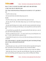 giai bai tap sgk dia ly lop 7 bai 27 thien nhien chau phi tiep theo