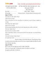 de thi hsg mon ngu van lop 11 tinh quang binh nam hoc 2015 2016 vong 1