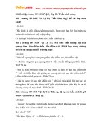 giai bai tap trang 189 sgk vat ly lop 11 thau kinh mong