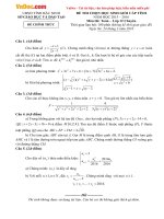 de thi chon hoc sinh gioi cap tinh mon toan lop 12 chuyen so gd dt bac ninh nam 2015 2016