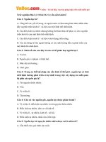 trac nghiem dia ly 10 bai 26 co cau nen kinh te