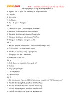 trac nghiem lich su lop 10 co dap an phan 2