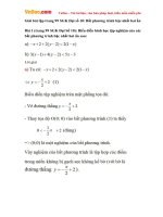 giai bai tap trang 99 sgk dai so 10 bat phuong trinh bac nhat hai an