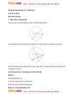 hinh hoc lop 9 on tap chuong duong tron