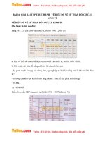 giai bai tap sgk dia ly lop 9 bai 16 thuc hanh ve bieu do ve su thay doi co cau kinh te