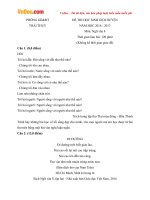 de thi hsg mon ngu van lop 8 phong gd dt thai thuy thai binh nam hoc 2016 2017