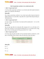 giai bai tap sgk vat ly lop 9 bai 8 su phu thuoc cua dien tro vao vat lieu lam day dan