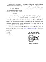 Thu thập số liệu phục vụ chương trình viễn thông giai đoạn đến năm 2020 - Phòng GD&ĐT Lạng Giang