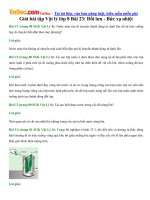 giai bai tap vat ly lop 8 bai 23 doi luu buc xa nhiet