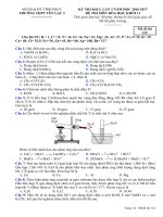 de thi giua hk2 mon hoa hoc lop 11 truong thpt yen lac 2 nam 2016 2017