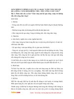 giai thich va binh luan cau ca dao cam vang ma loi qua song vang roi khong tiec tiec cong cam vang