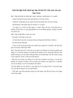 giai bai tap sgk sinh hoc lop 10 bai 29