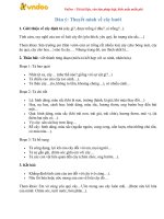 thuyet minh ve cay buoi