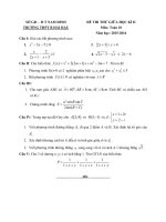 de thi giua hk2 mon toan lop 10 truong thpt hai hau b nam 2015 2016