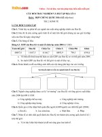 cau hoi trac nghiem va bai tap dia ly 11 hop chung quoc hoa ky kinh te