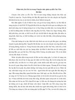 phan tich yeu to ki ao trong chuyen chuc phan su den tan vien