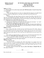 de thi hsg mon ngu van lop 9 tp bac giang nam 2016 2017