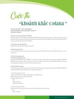 Hội thảo “Chiến lược đổi mới thương hiệu Thành Nam” | COTANA GROUP DU THI SANG TÁC anh