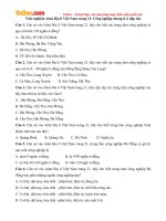 trac nghiem atlat dia li viet nam trang 21 cong nghiep chung co dap an