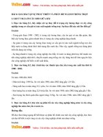 giai bai tap sgk dia ly lop 9 bai 8 su phat trien va phan bo nong nghiep