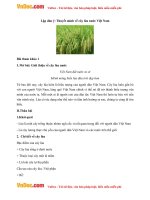 lap dan y thuyet minh ve cay lua nuoc viet nam