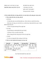 de thi hki2 mon ngu van lop 9 truong thcs nguyen van tu