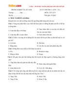 de thi giua hk2 mon vat ly lop 9 phong gd dt ky anh ha tinh nam hoc 2016 2017