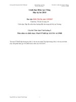 Câu hỏi Tình huống 3. Tầm nhìn và chiến lược: Paul O’Neill tại ALCOA và OMB