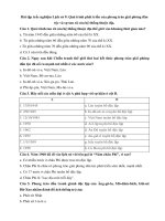 bai tap trac nghiem lich su 9 qua trinh phat trien cua phong trao giai phong dan toc va su tan ra cua he thong thuoc dia