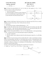 de thi olympic mon vat ly lop 11 truong thpt da phuc hn nam 2016 2017