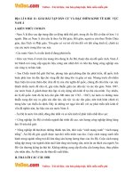 giai bai tap sgk dia ly lop 8 bai 11 dan cu va dac diem kinh te khu vuc nam a