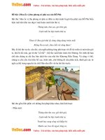 phat bieu cam nghi ve bai tho bai ca nha tranh bi gio thu pha cua do phu