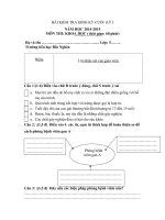 bai kiem tra dinh ky cuoi ky i khoa hoc 5