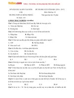 de thi hk2 mon sinh hoc lop 10 truong thpt le hong phongt dak lak nam hoc 2016 2017