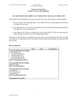 Câu hỏi thảo luận Tình huống 4. Công ty gỗ Cartwright