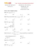de kiem tra 1 tiet hk2 mon toan giai tich lop 11 truong thpt ngo gia tu dak lak nam hoc 2016 2017