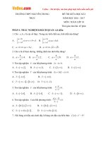 de thi giua hk2 mon toan lop 10 truong thpt nguyen trung truc an giang nam hoc 2016 2017