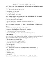 bai tap trac nghiem lich su 9 cac nuoc chau a