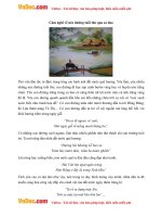 van mau lop 7 de 4 cam nghi ve neo duong tuoi tho qua ca dao