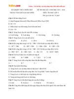 de thi hoc ki 1 mon tin hoc lop 11 trung tam gdtx quang dien thua thien hue nam hoc 2015 2016