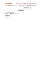 de thi hk1 mon my thuat lop 7 truong thcs dan hoa ha noi nam hoc 2016 2017