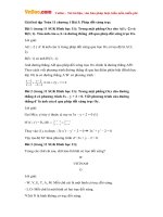 giai bai tap toan 11 chuong 1 bai 3 phep doi xung truc