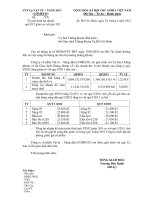 COM Giai trinh Loi nhuan quy I 2012 giam so voi quy I 2011