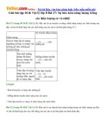 giai bai tap sgk vat ly lop 8 bai 27 su bao toan nang luong trong cac hien tuong co va nhiet